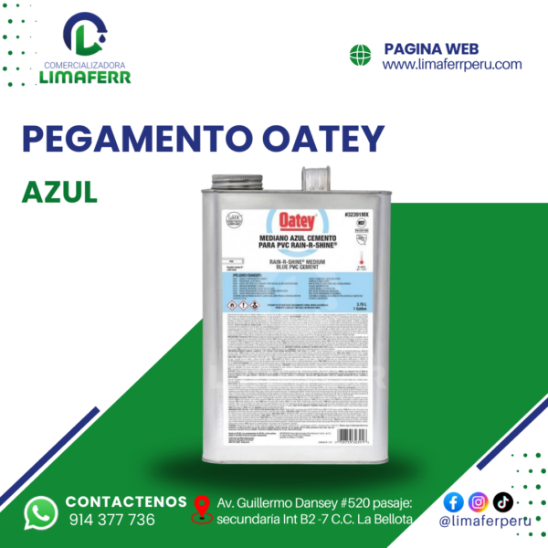 PEGAMENTO OATEY AZUL - Imagen 2