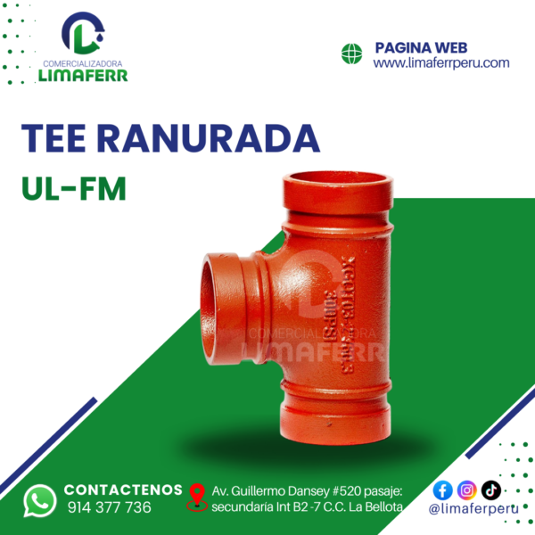 TEE RANURADA UL-FM