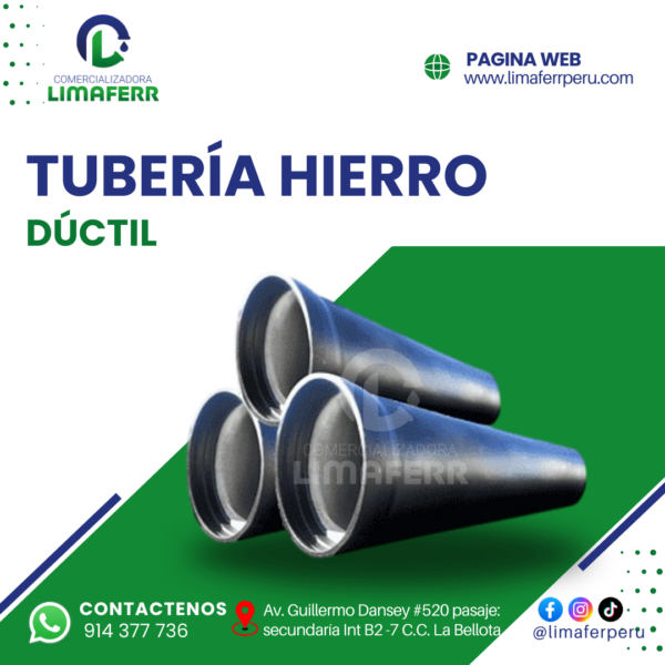 TUBERÍA HIERRO DÚCTIL